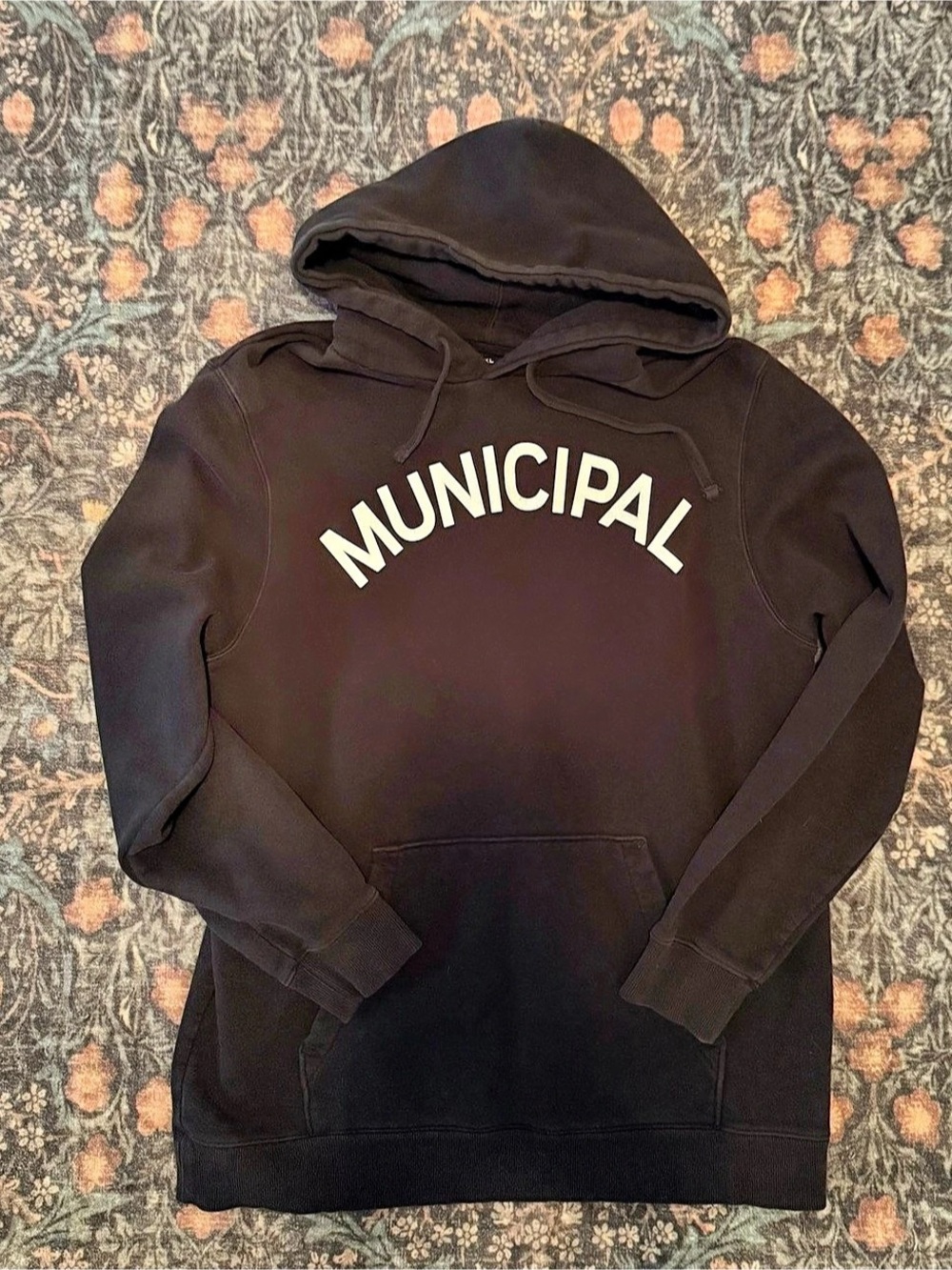 Municipal Gameday Hoodie Men's Black Size XL